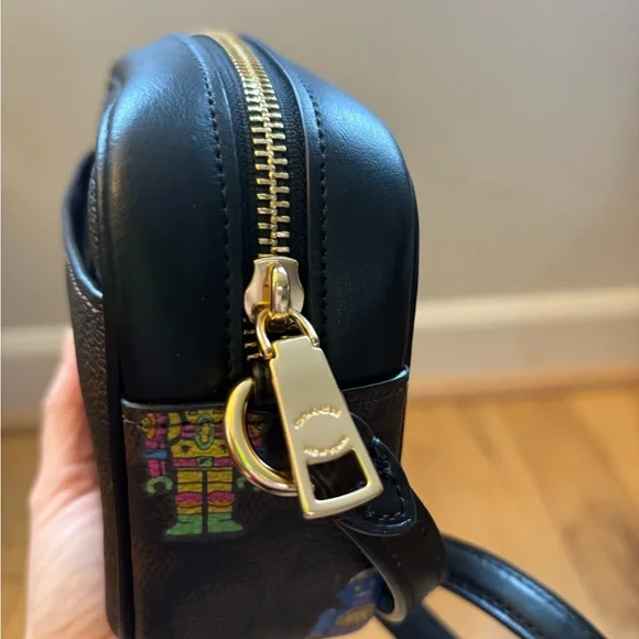 Coach Cosmic Robot Mini Jamie Camera Bag in Signature Canvas